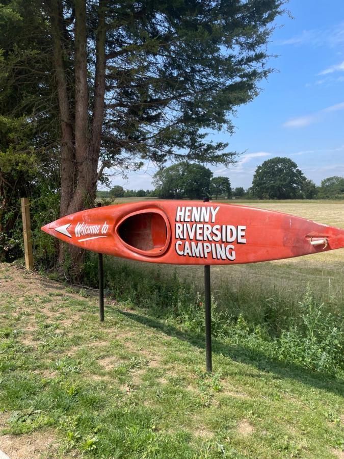 Henny Riverside Glamping Sudbury  Exteriör bild